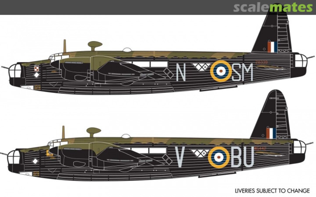 Boxart Vickers Wellington Mk.II A08021 Airfix Boxart Vickers Wellington Mk.II A08021 Airfix