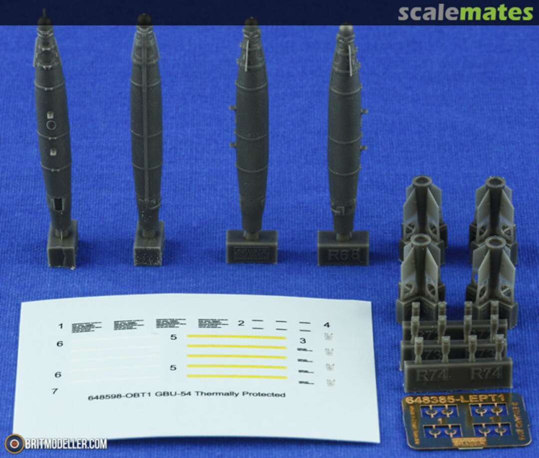 Boxart GBU-54 Thermally Protected 648598 Eduard