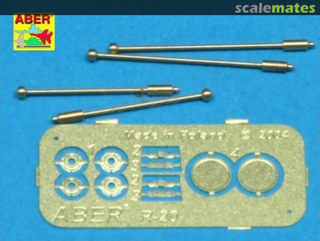 Boxart German Width Indicators for Sd.Kfz. 234 (4pcs) R20 Aber Boxart German Width Indicators for Sd.Kfz. 234 (4pcs) R20 Aber