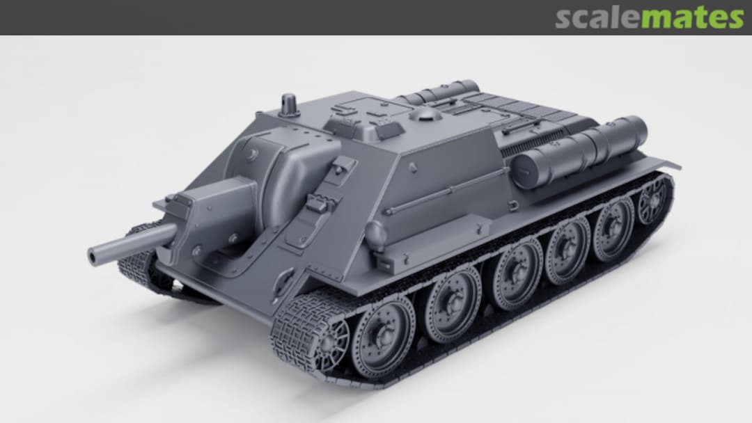 Boxart SU-122 - closed hatch 72012187 EMP3d Boxart SU-122 - closed hatch 72012187 EMP3d