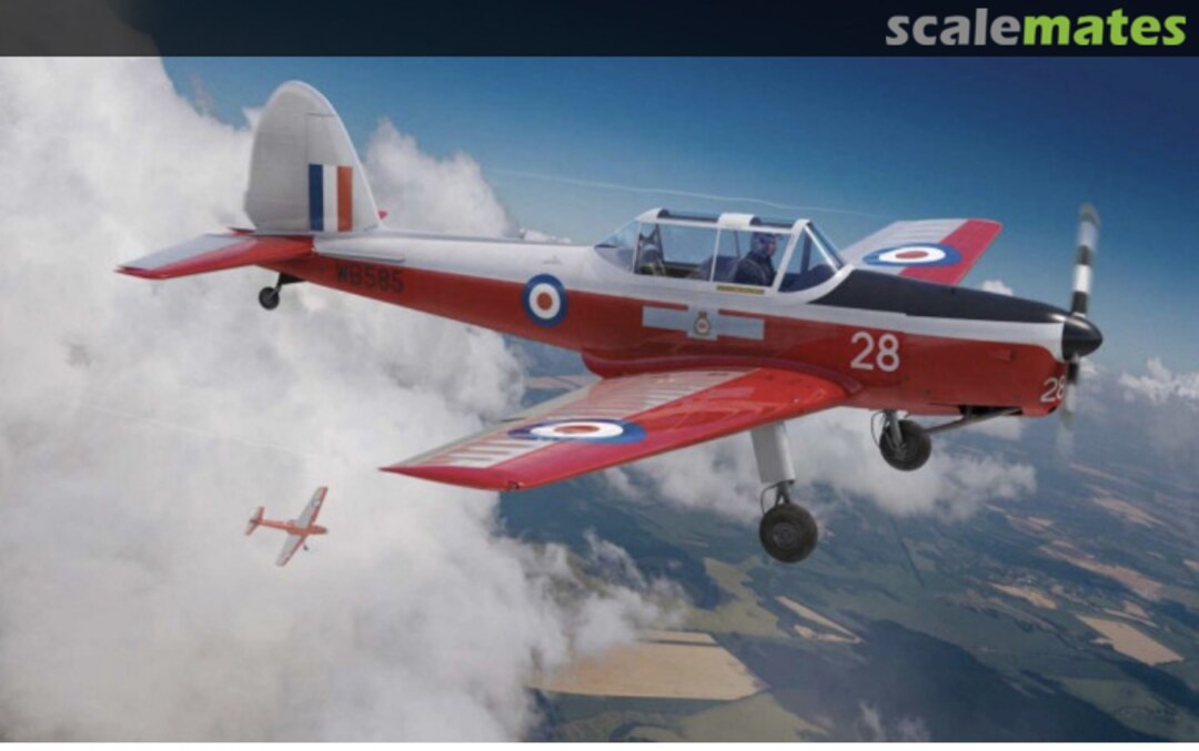Boxart de Havilland Chipmunk T.10 A04105 Airfix Boxart de Havilland Chipmunk T.10 A04105 Airfix