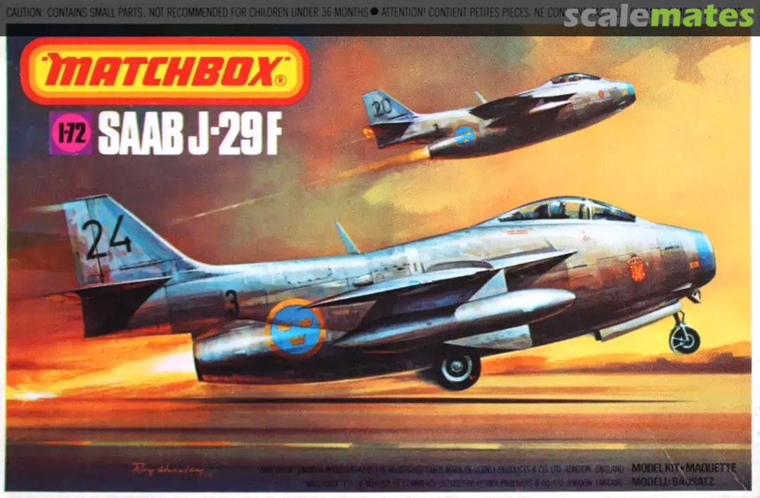 Product Page: <a href="http://www.scalemates.com/kits/matchbox-pk-33-saab-j-29f--135983" target="_blank">SAAB J-29F</a>