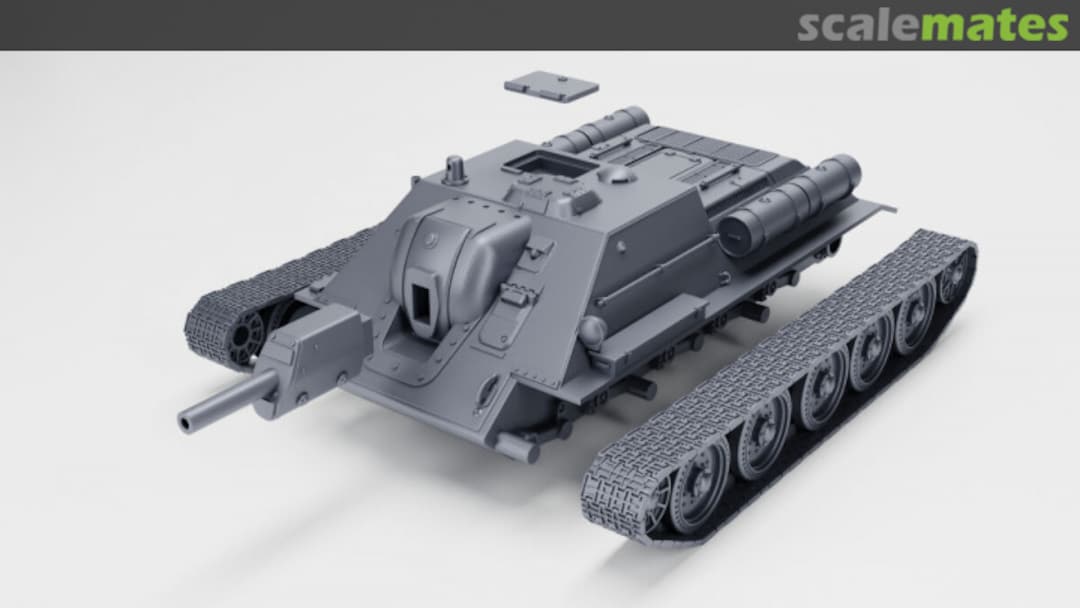 Boxart SU-122 - open hatch 72012188 EMP3d Boxart SU-122 - open hatch 72012188 EMP3d