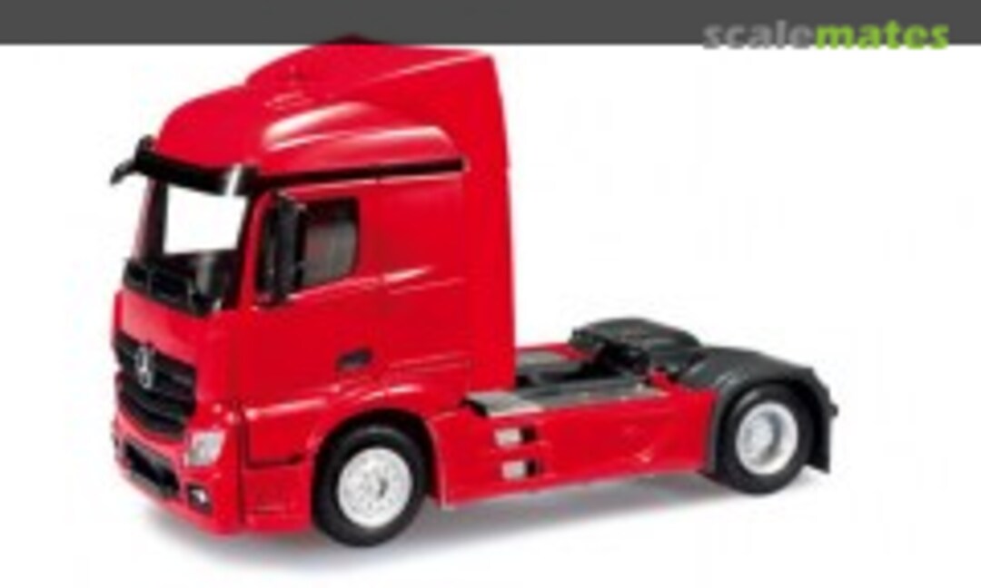 Mercedes-Benz Actros Streamspace rigid tractor, flame red (Herpa 159883-002)