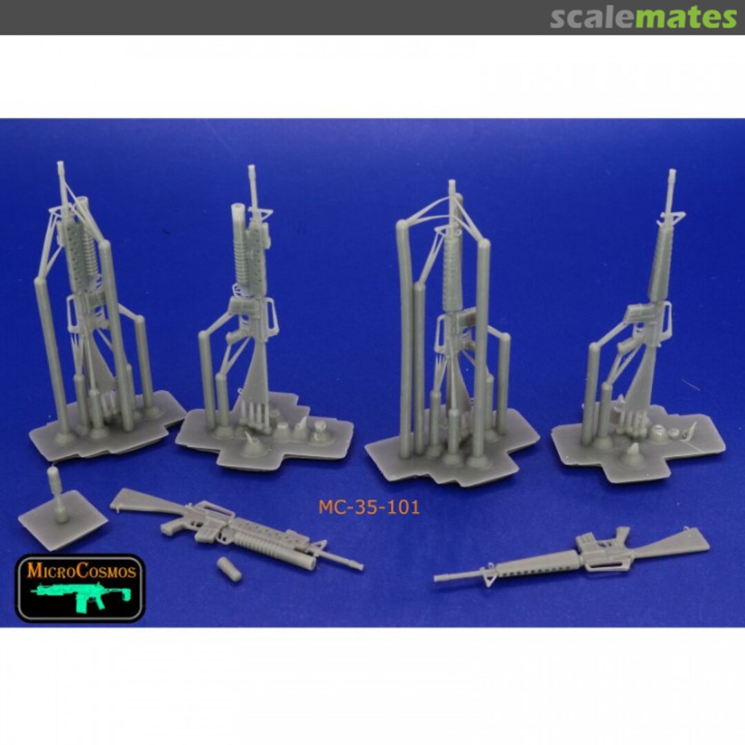 Contents M16 Automatic Rifle Set 1, 1/35 MC-35-101 3D MicroCosmos Contents M16 Automatic Rifle Set 1, 1/35 MC-35-101 3D MicroCosmos