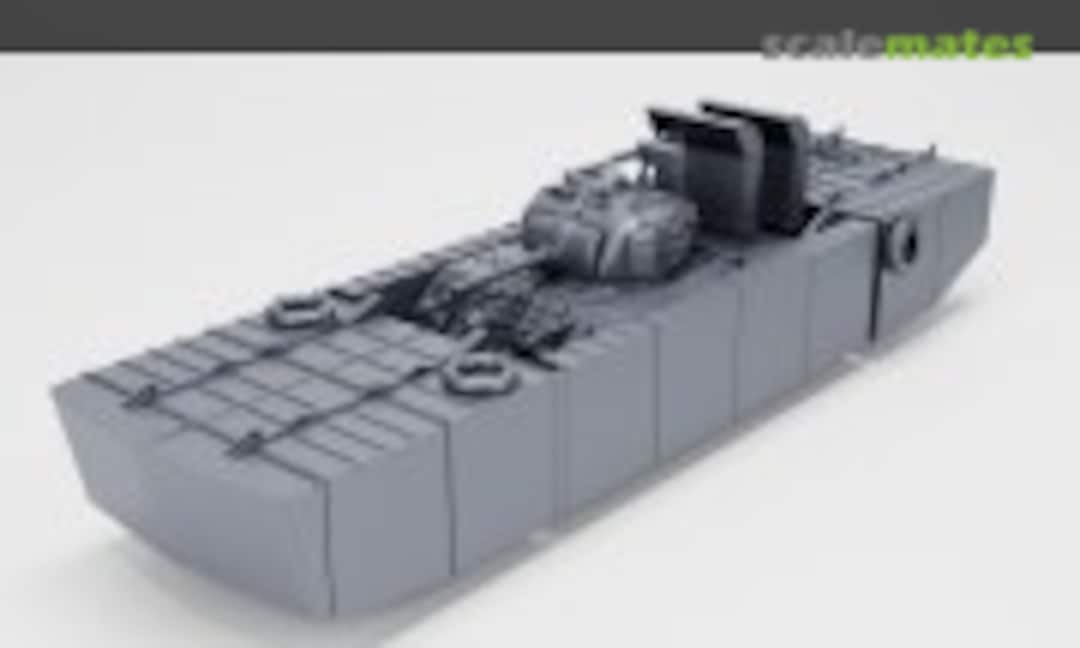 1:87 M4 Sherman with T6 Pontoon – closed hatch (EMP3d 72012850-87)