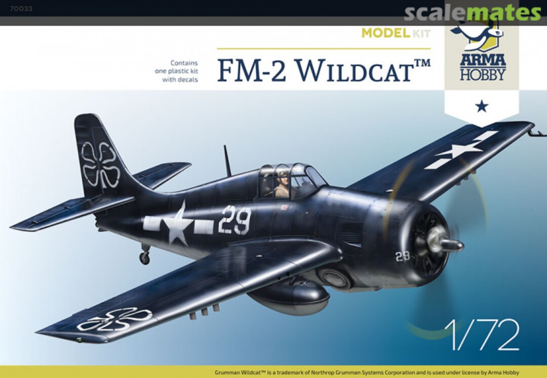 Boxart FM-2 Wildcat 70033 Arma Hobby Boxart FM-2 Wildcat 70033 Arma Hobby