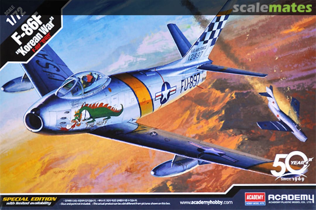 Boxart F-86F "Korean War" 12546 Academy Boxart F-86F "Korean War" 12546 Academy