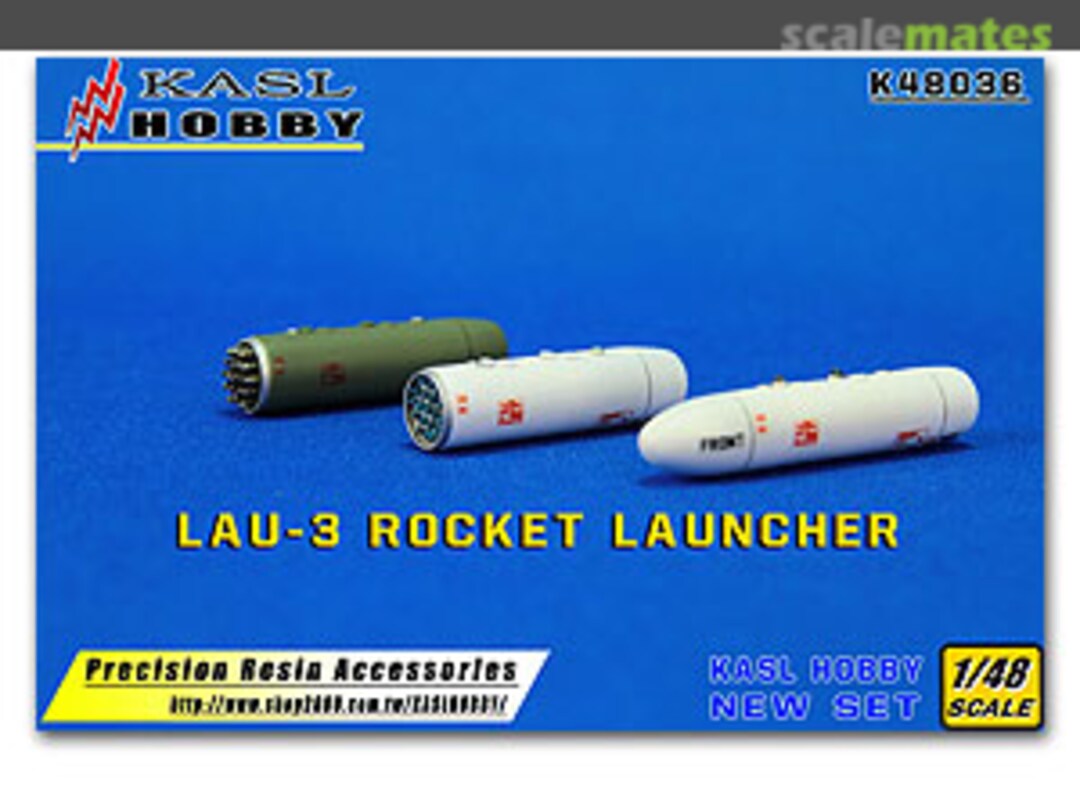 Boxart LAU-3 Rocket Launcher k48036 Kasl Hobby