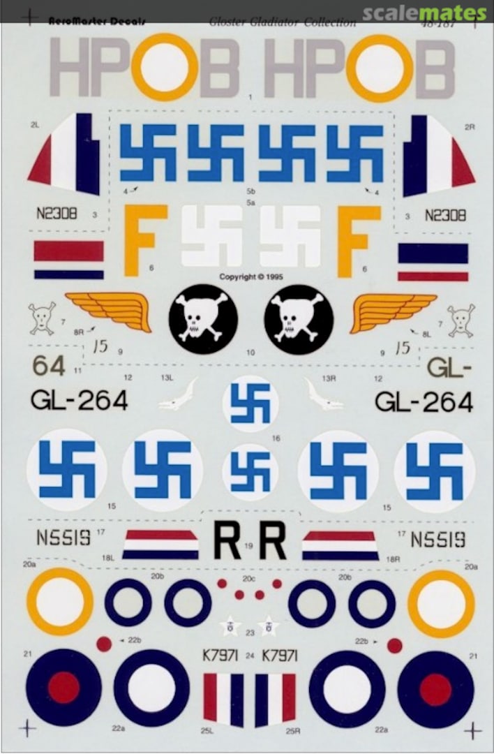 Boxart Gloster Gladiator Collection 48-187 AeroMaster Boxart Gloster Gladiator Collection 48-187 AeroMaster