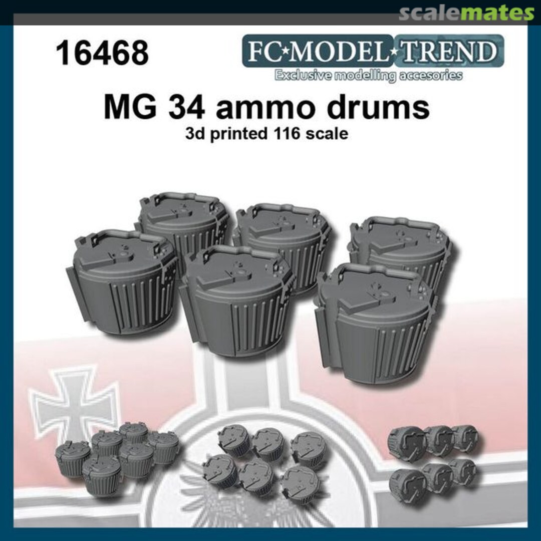 Boxart MG 34 Ammo Drums 16468 FC Model Trend