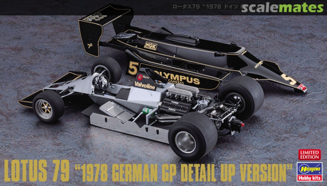 Boxart Lotus 79 "1978 German GP Detail Up Version" 52298 Hasegawa