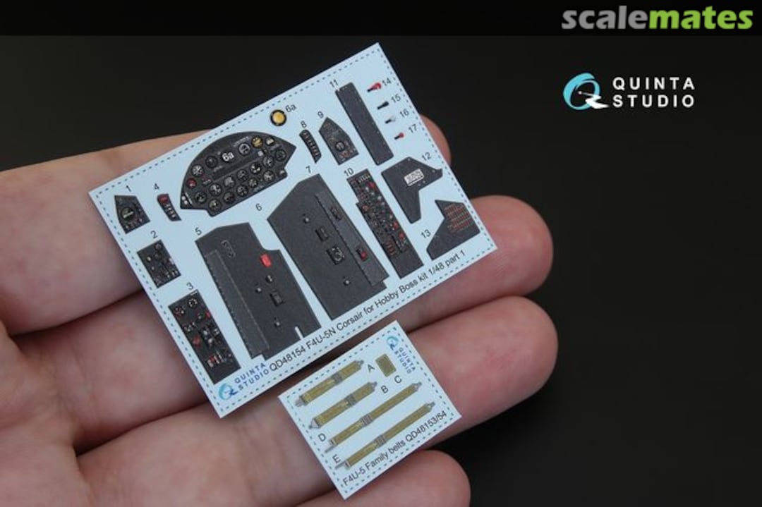 Contents F4U-5N Corsair interior 3D decals QD48154 Quinta Studio Contents F4U-5N Corsair interior 3D decals QD48154 Quinta Studio