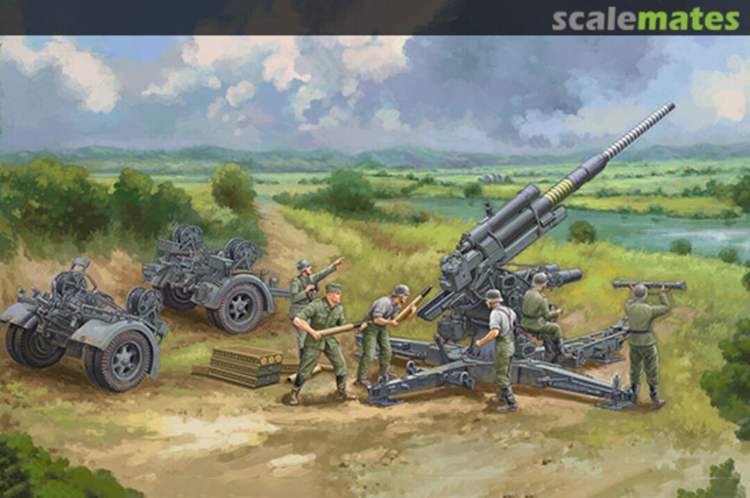 Boxart German 8.8cm Flak 36/37 02359 Trumpeter Boxart German 8.8cm Flak 36/37 02359 Trumpeter