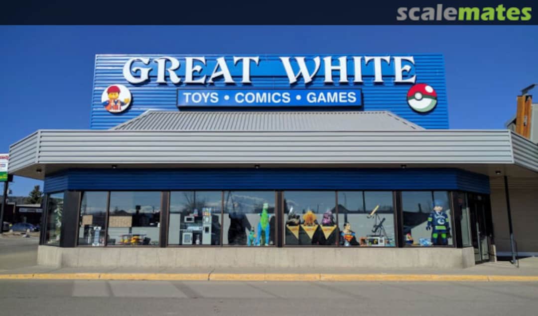 Great White Toys - Comics - Games