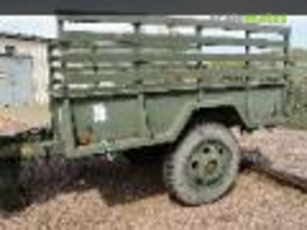 M105A2 1 1/2 Ton Cargo Trailer