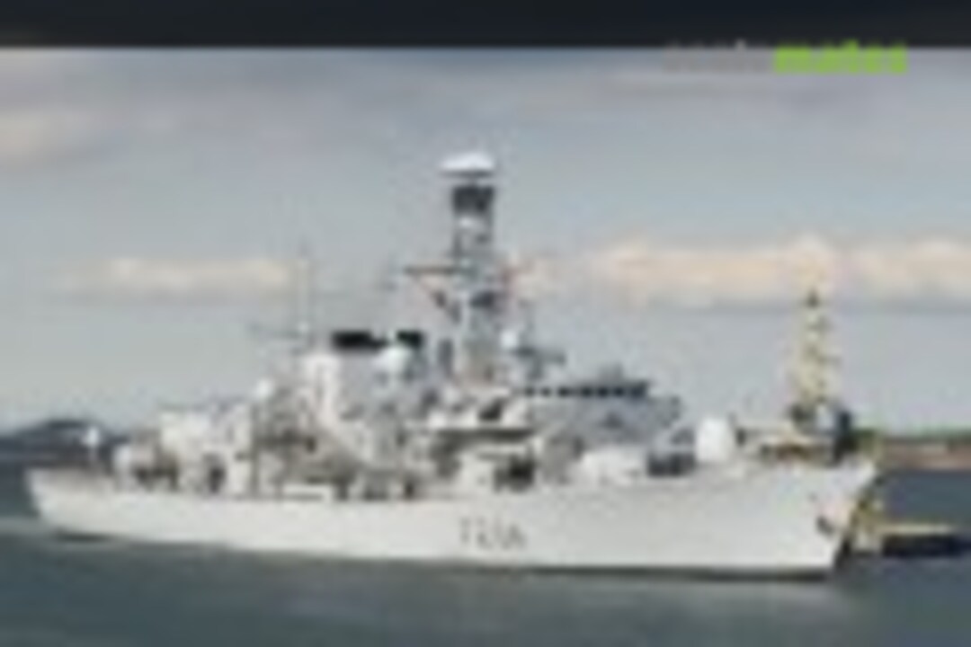 Britische Fregatte HMS Iron Duke