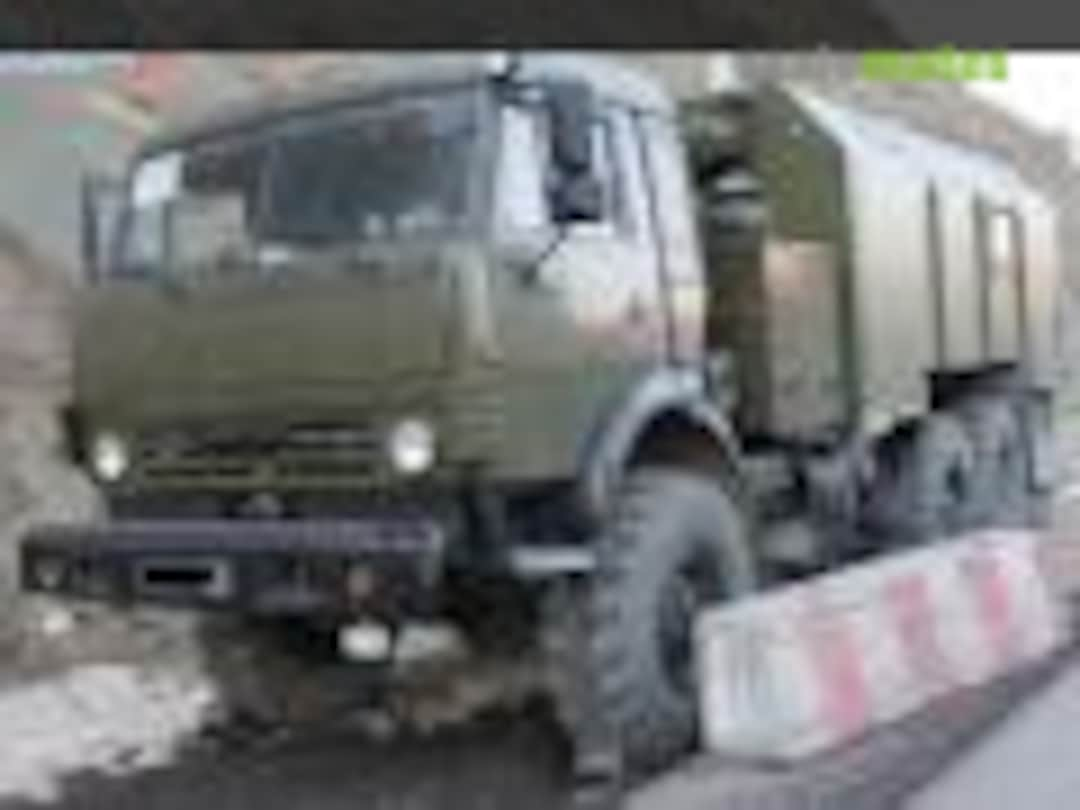 Kamaz 5350 with K5350 van body